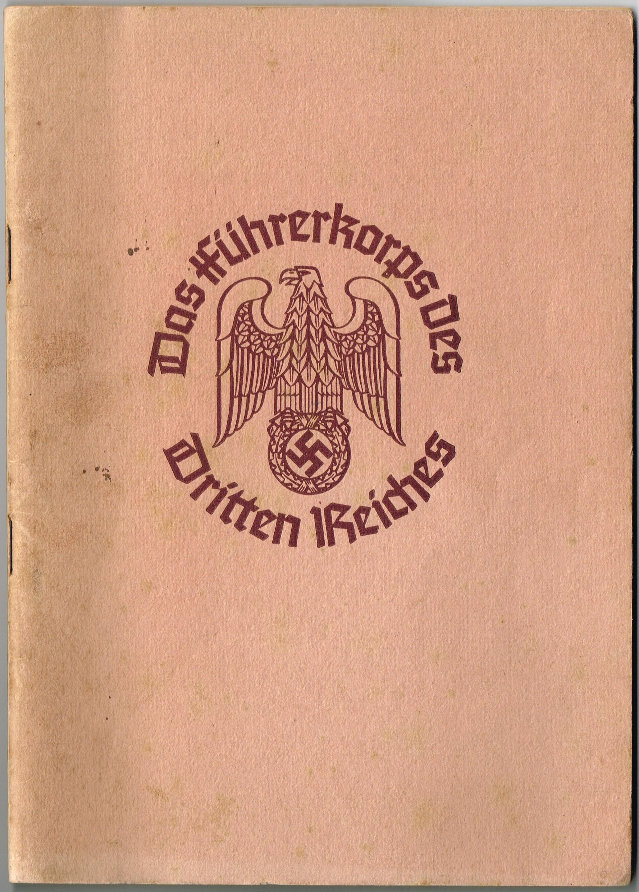 Das Führerkorps des Dritten Reiches